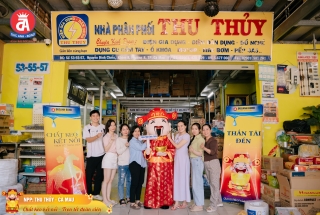 DUCANH BOND tại Cà Mau – Trao quà Tết Nhà phân phối Thu Thủy